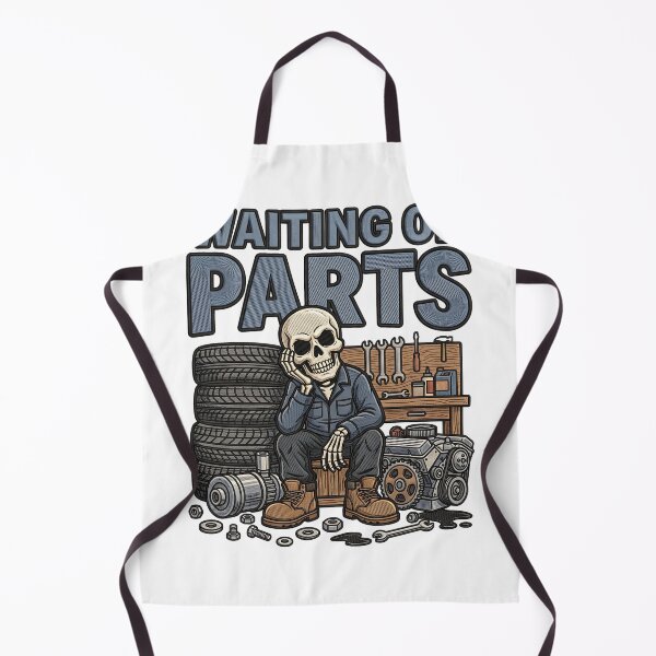 Item preview, Waiting On Parts Funny Mechanic Automobile Repair designed and sold by ArtDesignTp.