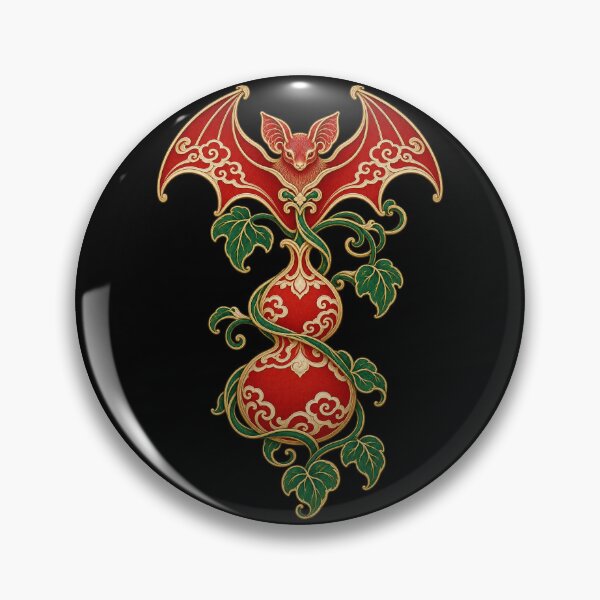 Item preview, Bat and gourd - Chinese prosperity designed and sold by lAnJefurtifeu.