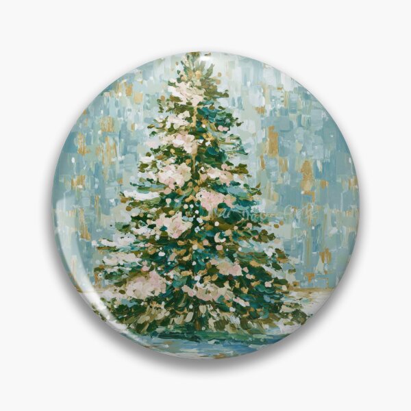 Item preview, Hand painted Christmas Tree card designed and sold by MendaciousMina.