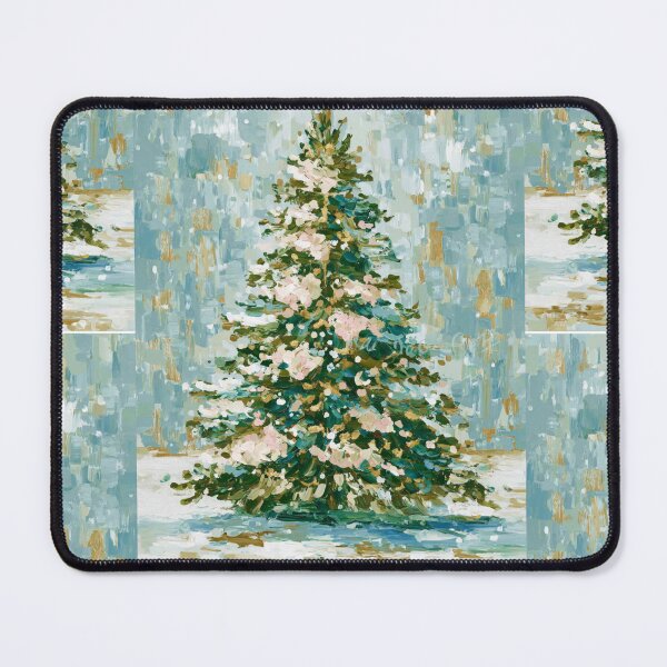 Item preview, Hand painted Christmas Tree card designed and sold by MendaciousMina.