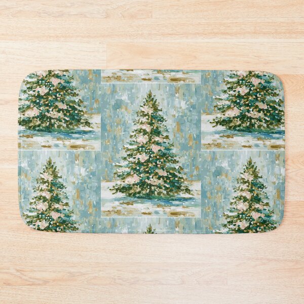 Item preview, Hand painted Christmas Tree card designed and sold by MendaciousMina.