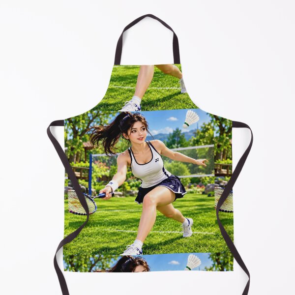 Item preview, Badminton Player  designed and sold by AwesomeDigiShop.
