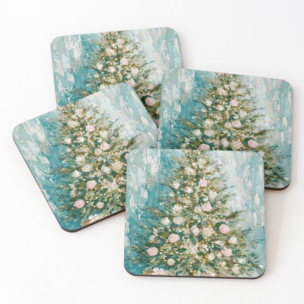 Item preview, Hand painted Christmas Tree card designed and sold by MendaciousMina.