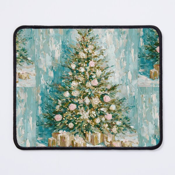 Item preview, Hand painted Christmas Tree card designed and sold by MendaciousMina.