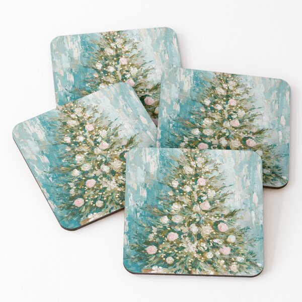 Item preview, Hand painted Christmas Tree card designed and sold by MendaciousMina.