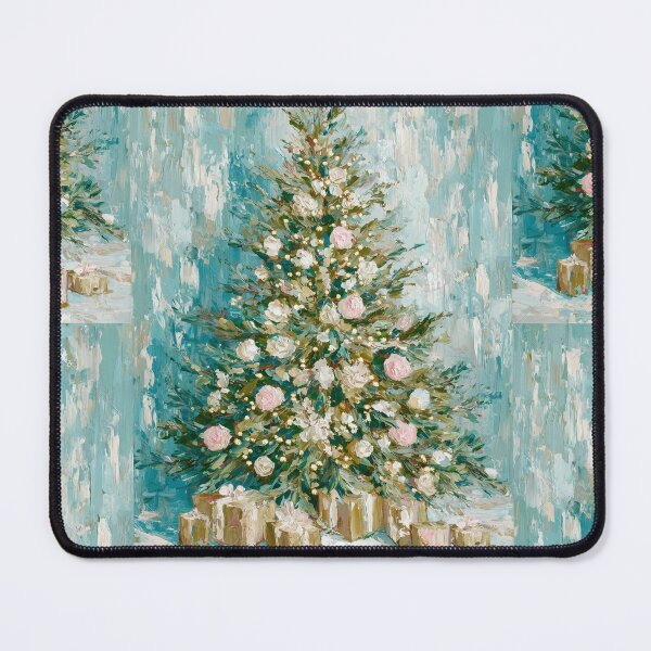 Item preview, Hand painted Christmas Tree card designed and sold by MendaciousMina.