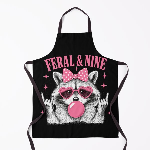 Item preview, Cute Feral Raccoon Pink Bow designed and sold by DeepBlue-Store.