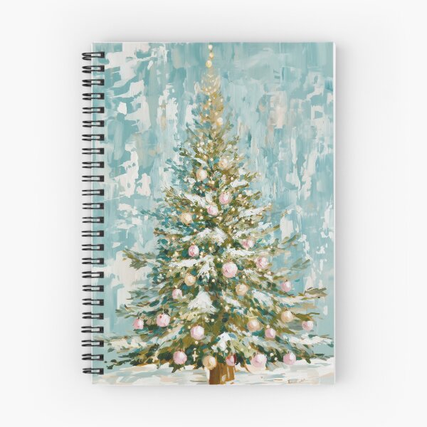 Item preview, Hand painted Christmas Tree card designed and sold by MendaciousMina.