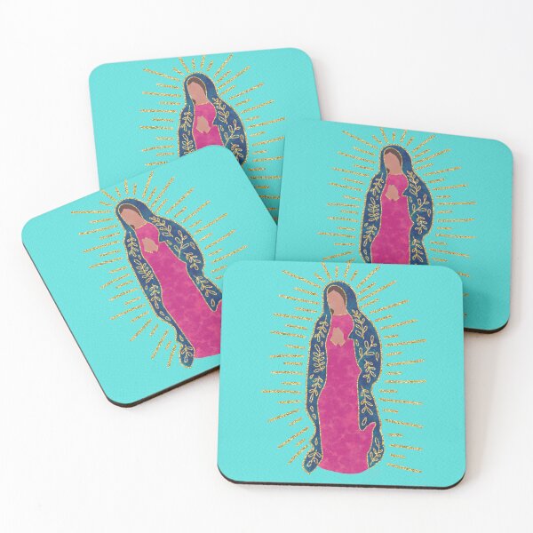 Item preview, Our lady of Guadalupe light blue designed and sold by Ana Gorozpe.