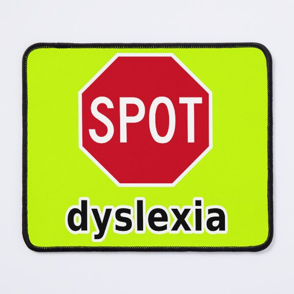 Item preview, STOP Dyslexia (lowercase) designed and sold by Karate Octopus.