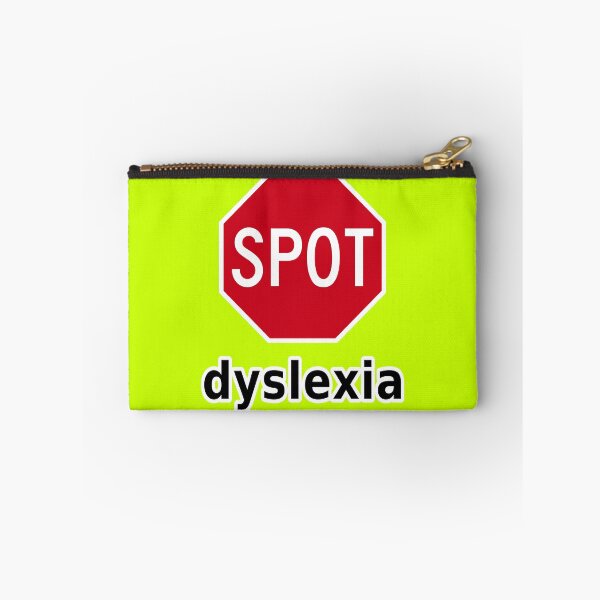 Item preview, STOP Dyslexia (lowercase) designed and sold by Karate Octopus.