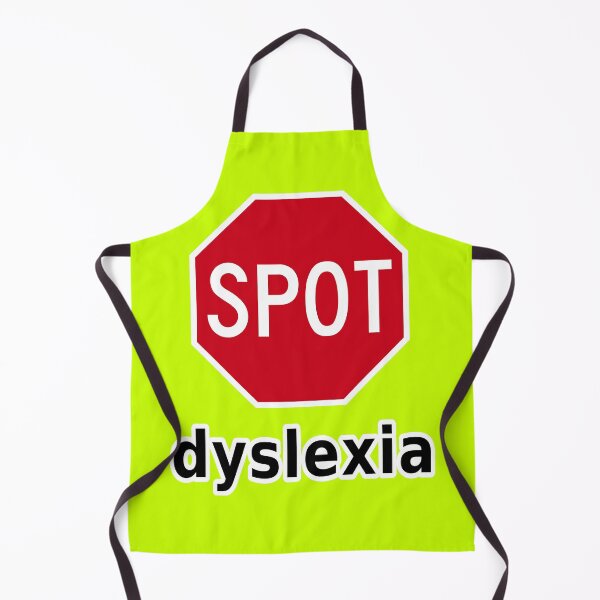 Item preview, STOP Dyslexia (lowercase) designed and sold by Karate Octopus.
