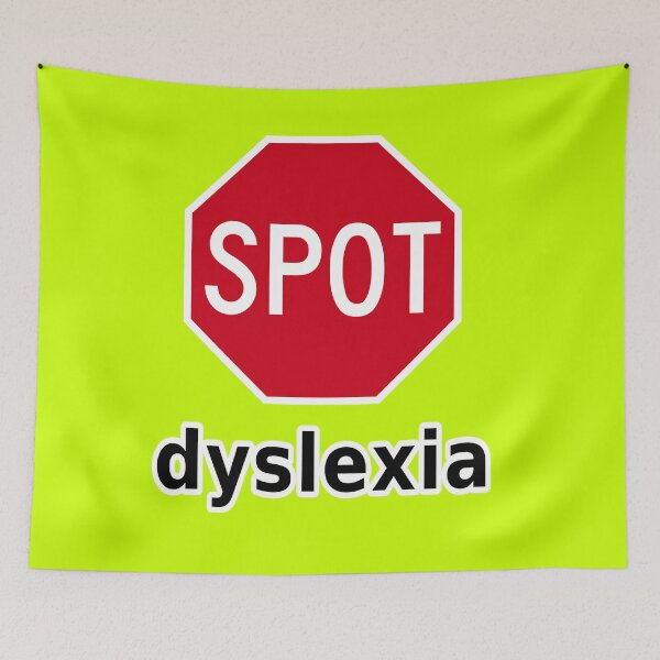 Item preview, STOP Dyslexia (lowercase) designed and sold by Karate Octopus.
