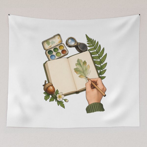Item preview, Backyard Botanist Field Sketch Kit designed and sold by Philippa Shop.