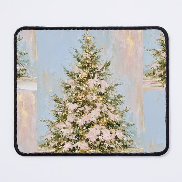 Item preview, Hand painted Christmas Tree card designed and sold by MendaciousMina.