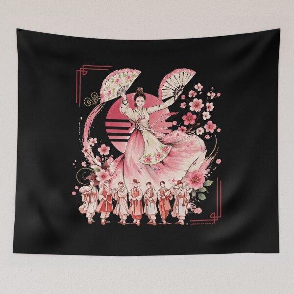 Item preview, BTS Arirang Comeback Vintage Fan Design designed and sold by Kimheawon.