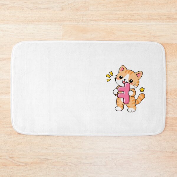 Item preview, Cute Orange Tabby Cat with Korean Hangul Vowel ㅕ Kawaii Kitty designed and sold by NoopnyangStudio.