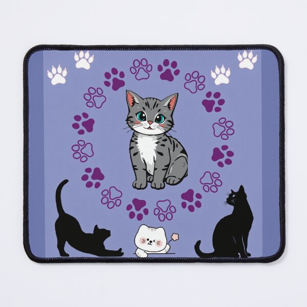 Item preview, Kawaii Cat Paws Pattern designed and sold by Azurart2.