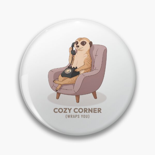 Item preview, Meerkat Phone Call Vintage Aesthetic designed and sold by COZY VINTAGE animal.