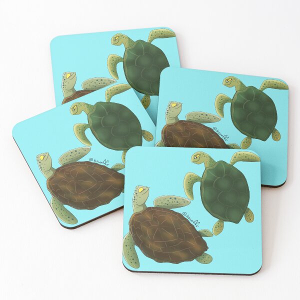 Item preview, SEA TURTLES IN LOVE designed and sold by bswoffs.