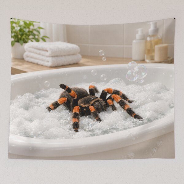 Item preview, Mexican Red Knee Tarantula Bathtub designed and sold by Sillytoe.