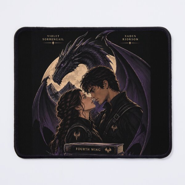 Item preview, Violet & Xaden – Fourth Wing Dark Fantasy Romance designed and sold by AS94 Creative Designs.