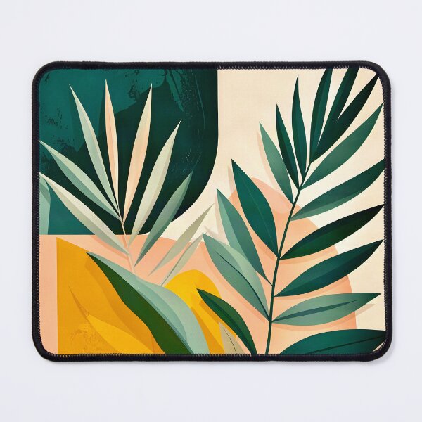 Item preview, Boho Terracotta Geometric Leaf Relief designed and sold by Vicky Brago-Mitchell®.