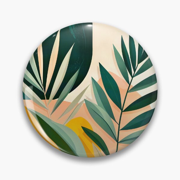 Item preview, Boho Terracotta Geometric Leaf Relief designed and sold by Vicky Brago-Mitchell®.