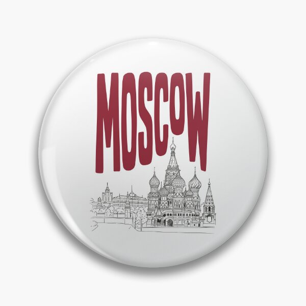 Item preview, Moscow City Architectural Line Art Saint Basils Cathedra designed and sold by Krasnovaovaova.
