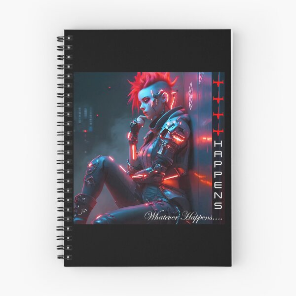 Item preview, Whatever Happens... Cyberpunk Happens designed and sold by BlancoTompkins.