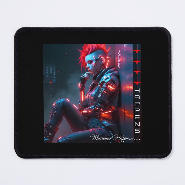 Item preview, Whatever Happens... Cyberpunk Happens designed and sold by BlancoTompkins.
