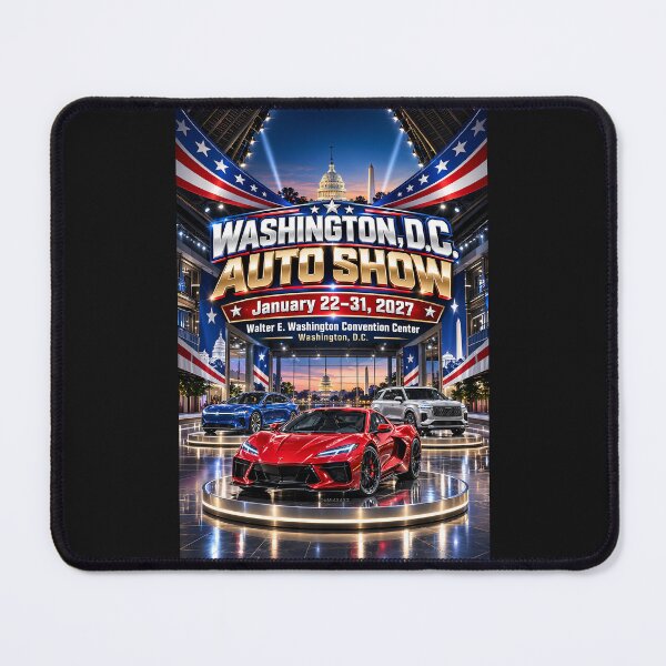Artikelvorschau, AUTO SHOW 2027 - Washington, D.C. - 22. - 31. Januar 2027 entworfen und verkauft von DBM Photo Art 1.