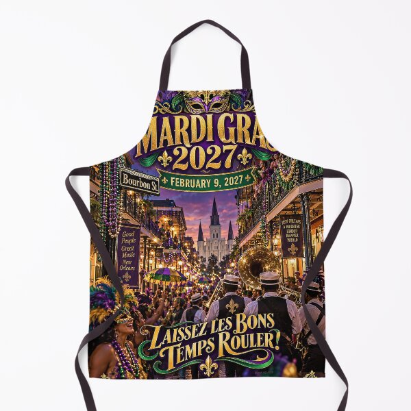 Item preview, MARDI GRAS 2027 - LAISSEZ LES BONS TEMPS ROULER! designed and sold by DBM Photo Art 1.