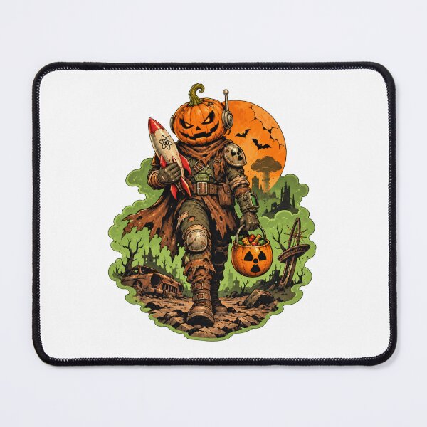 Item preview, Pumpkin Headed Wasteland Wanderer designed and sold by IllustrifyArts.