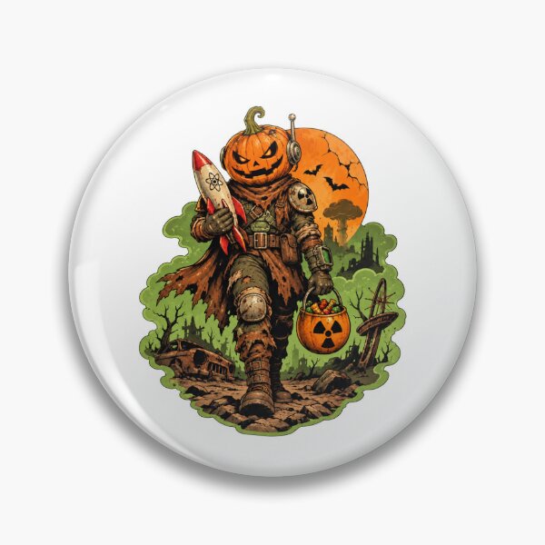 Item preview, Pumpkin Headed Wasteland Wanderer designed and sold by IllustrifyArts.
