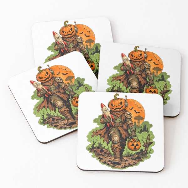 Item preview, Pumpkin Headed Wasteland Wanderer designed and sold by IllustrifyArts.