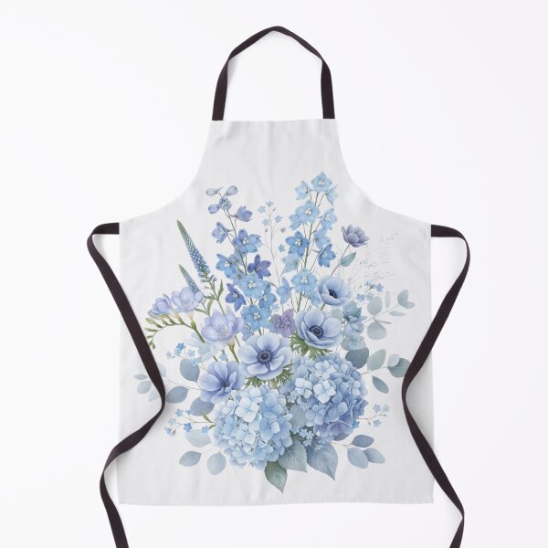 Item preview, Blue Floral Bouquet designed and sold by ImageryLoom.