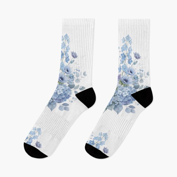 Item preview, Blue Floral Bouquet designed and sold by ImageryLoom.