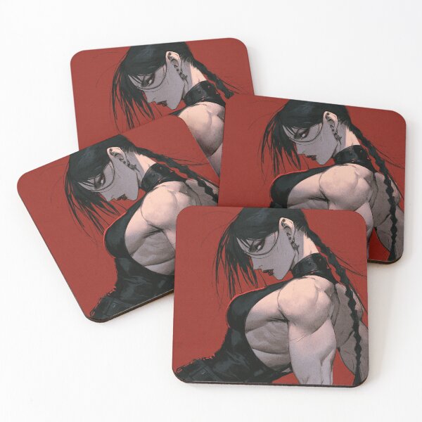 Item preview, Braided Hair & Red Backing Muscle designed and sold by AxeWave.