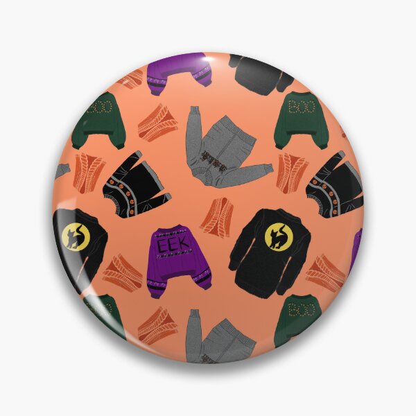 Item preview, Halloween Sweater Season, Orange Background designed and sold by Purposely Designed.