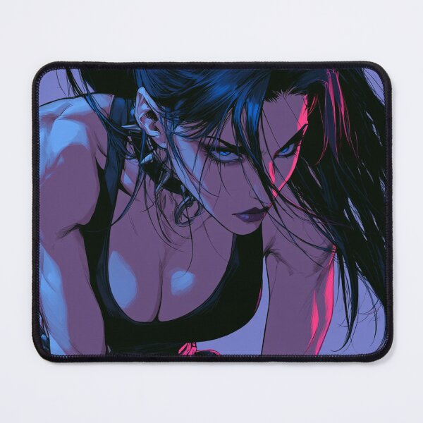 Item preview, Blue Neon High Ponytail designed and sold by AxeWave.