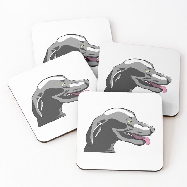 Item preview, Color illustration of a Weimaraner dog designed and sold by AngelTraz.