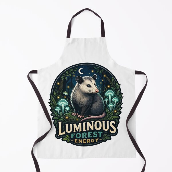 Item preview, Luminous Forest Possum Midnight Nature Art designed and sold by Créative touche .
