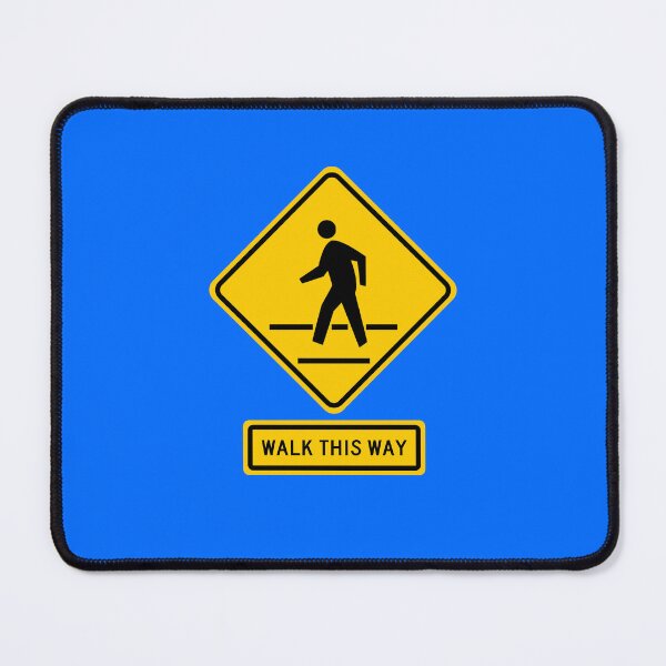 Item preview, Pedestrian Crossing – Walk This Way Sign designed and sold by Karate Octopus.