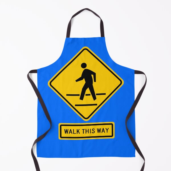 Item preview, Pedestrian Crossing – Walk This Way Sign designed and sold by Karate Octopus.