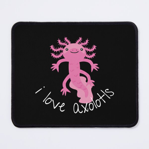 Item preview, I Love Axolotls Cute Simple Graphic Design designed and sold by BlancoTompkins.