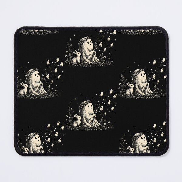 Item preview, Cute Ghost Blowing Dandelion Wish Funny Halloween Spooky designed and sold by serialcarachts.