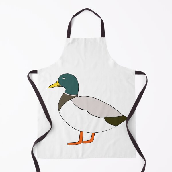 Item preview, Green & Brown Mallard Duck - Minimalist Bird Illustration designed and sold by iampaulmorris.