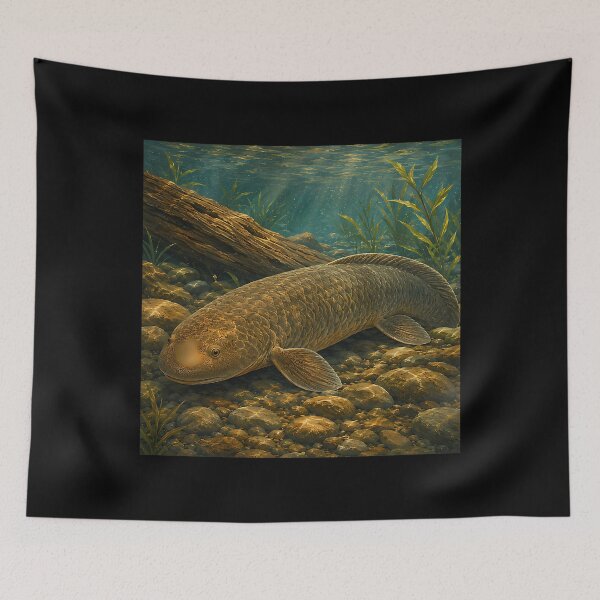 Item preview, Australian Lungfish In Freshwater designed and sold by BlancoTompkins.