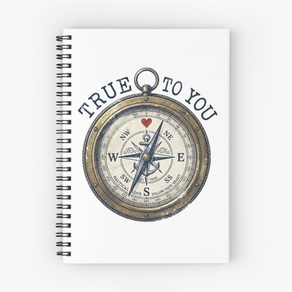 Item preview, Vintage Compass True To You Nautical Art designed and sold by Sanan Israyilli.
